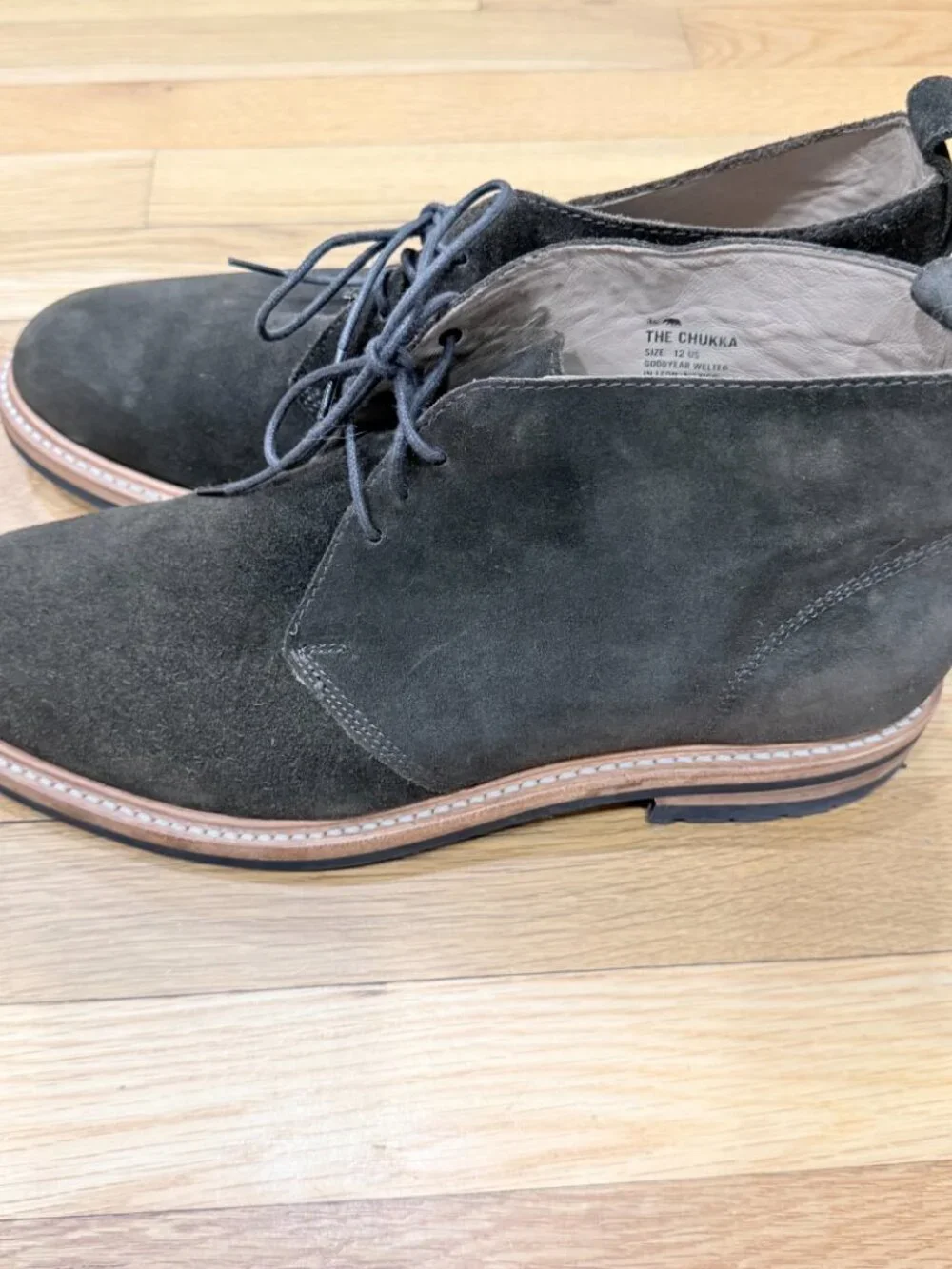 Taylor Stitch The Chukka Boots Loden Men's 12